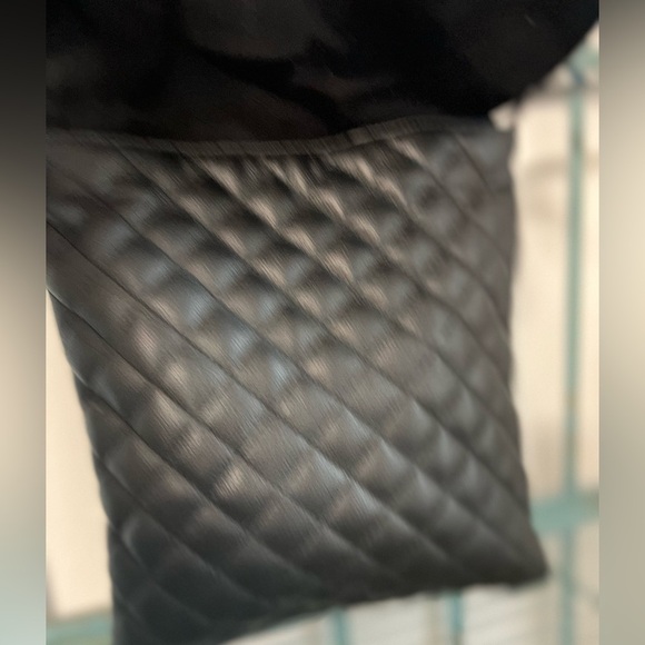 New Genuine Cowhide & Quilted Leather Crossbody Flap Bag Western Festival Black - Picture 16 of 16